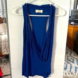 Lost April Brand tank halter low cut top size small